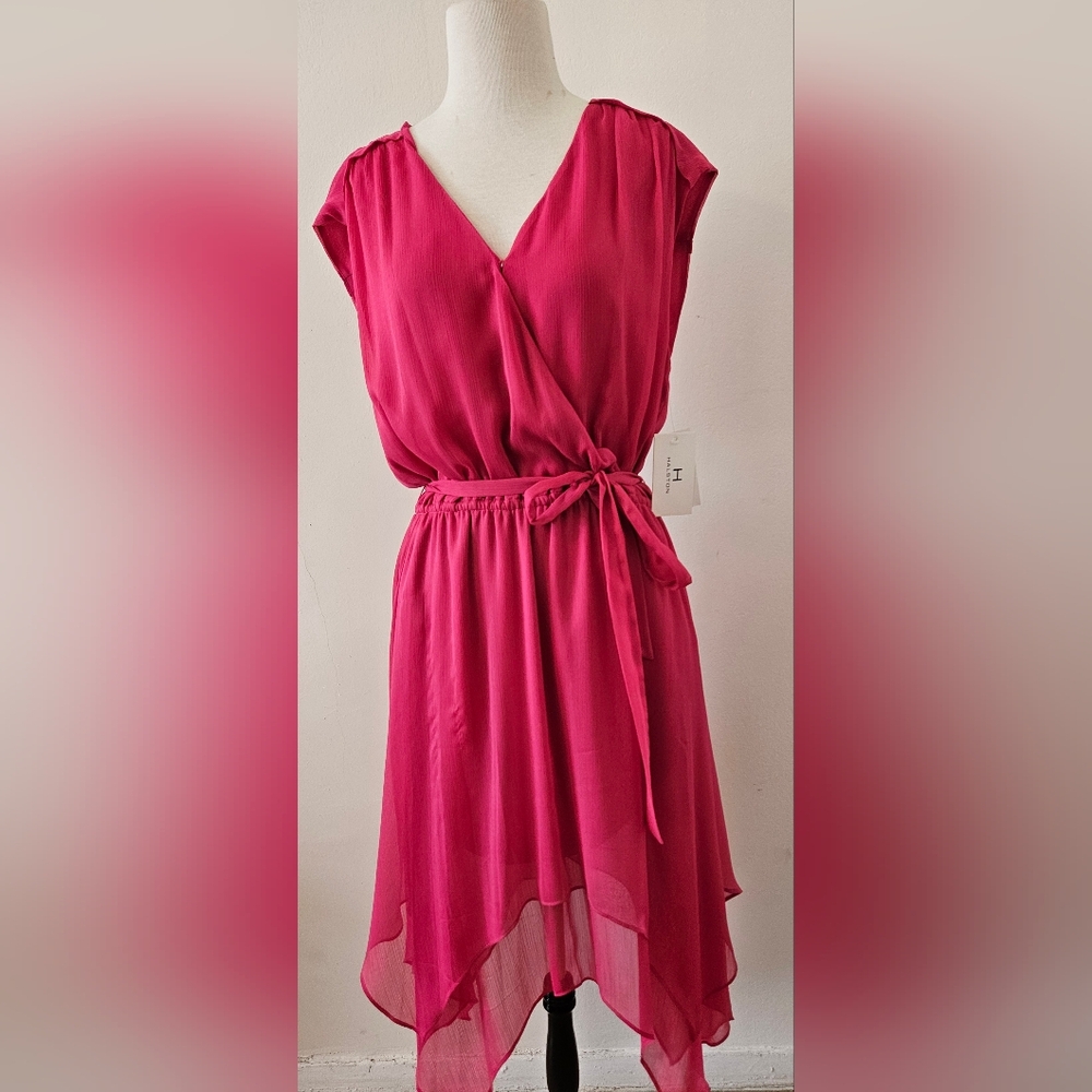 Halston Women's Pink Dress